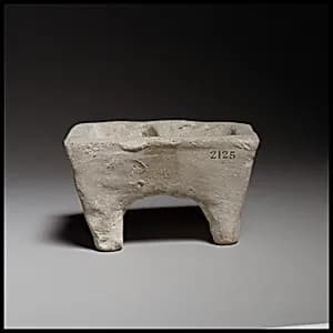 Model of a coffin by Unknown Artist