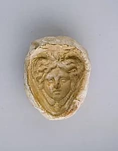 Mold of head of Medusa by Unknown Artist