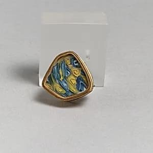 Mosaic glass fragment by Unknown Artist