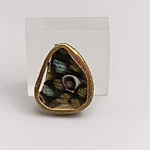 Mosaic glass fragment by Unknown Artist