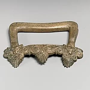 Pair of bronze handles by Unknown Artist
