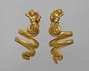 Pair of gold armbands