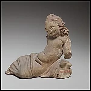 Reclining Eros by Unknown Artist