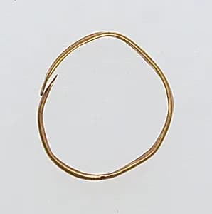 Ring, spiral with overlapping ends by Unknown Artist