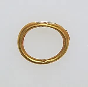 Ring with turquoise by Unknown Artist