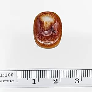 Sardonyx ring stone by Unknown Artist