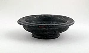 Shallow dish with foot by Unknown Artist