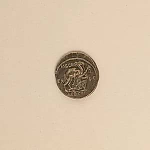 Silver denarius of Aemilius Scaurus by Unknown Artist