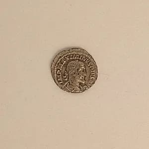 Silver denarius of Maximinus Thrax by Unknown Artist