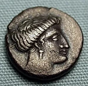 Silver drachm by Unknown Artist