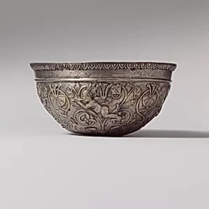 Silver-gilt bowl by Unknown Artist