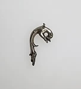 Silver handle by Unknown Artist