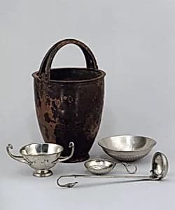 Silver kyathos (cup-shaped ladle) by Unknown Artist