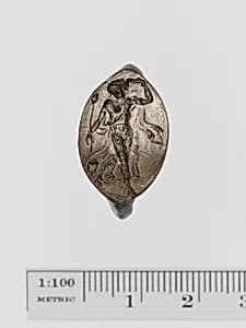 Silver ring by Unknown Artist