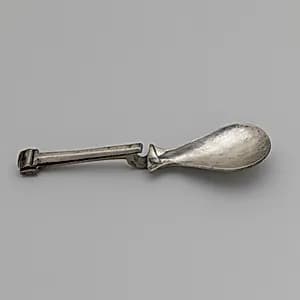 Silver spoon by Unknown Artist