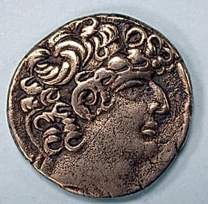Silver Tetradrachm of Antiochus VIII by Unknown Artist
