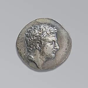 Silver tetradrachm of Perseus by Unknown Artist