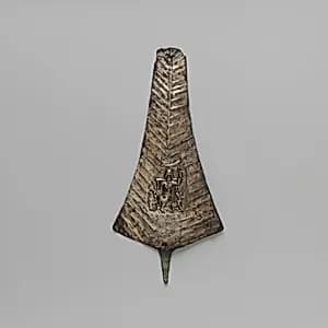 Silver votive plaque by Unknown Artist