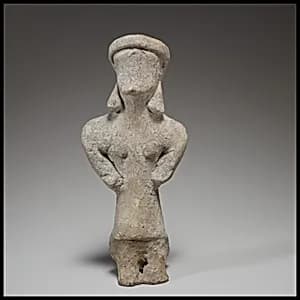 Standing female figurine by Unknown Artist