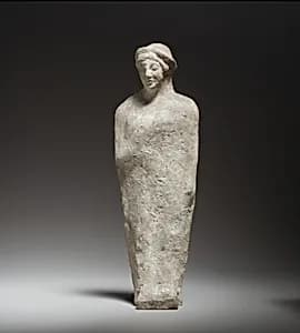 Standing female figurine by Unknown Artist