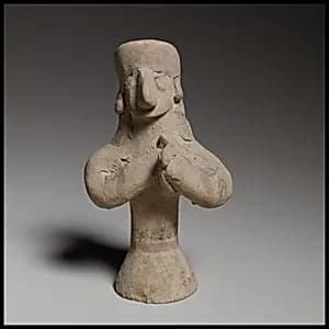 Standing male lyre player by Unknown Artist