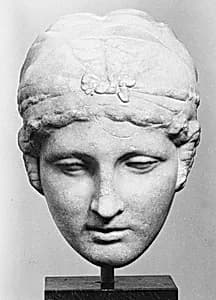 Statue portrait of Sappho? by Unknown Artist