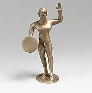 Statuette of a diskos-thrower by Unknown Artist