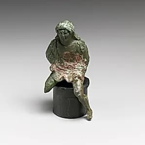 Statuette of a horseman by Unknown Artist