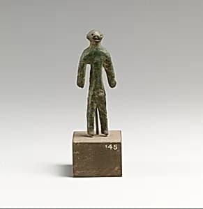 Statuette of a man by Unknown Artist