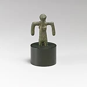 Statuette of a man by Unknown Artist