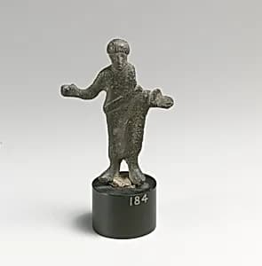 Statuette of a man by Unknown Artist