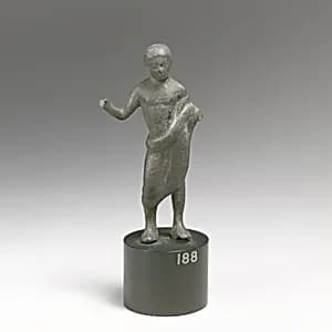 Statuette of a man by Unknown Artist