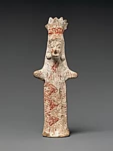 Statuette of a standing goddess by Unknown Artist