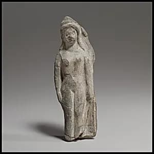 Statuette of a votary, female by Unknown Artist