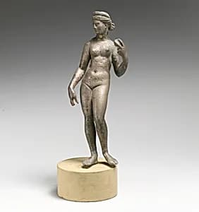 Statuette of Aphrodite with apple by Unknown Artist