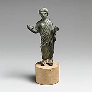 Statuette of female figure by Unknown Artist