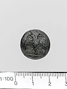 Steatite lentoid seal by Unknown Artist