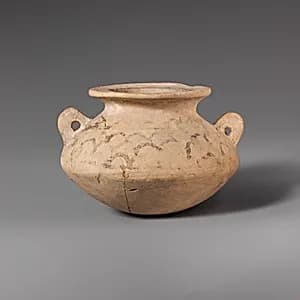 Terracotta alabastron (jar) by Unknown Artist
