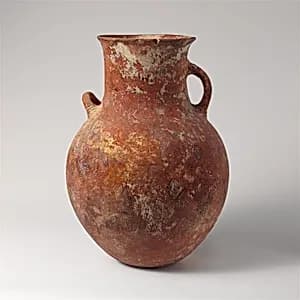 Terracotta amphora by Unknown Artist