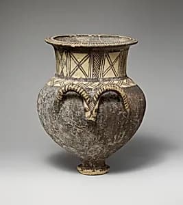 Terracotta amphora (jar) by Unknown Artist