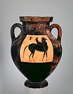 Terracotta amphora (jar)