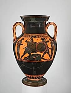 Terracotta amphora (jar)