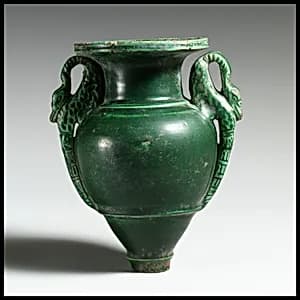 Terracotta amphora (two-handled jar) by Unknown Artist