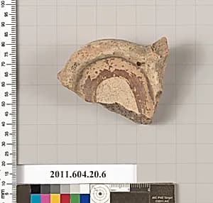 Terracotta architectural fragment by Unknown Artist