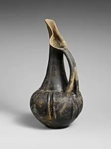 Terracotta beak-spouted jug by Unknown Artist