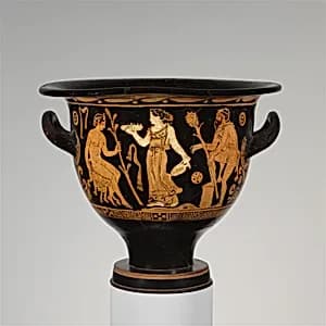 Terracotta bell-krater (mixing bowl) by Unknown Artist