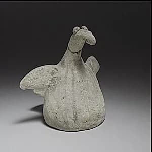Terracotta bird by Unknown Artist