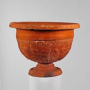 Terracotta bowl by Unknown Artist