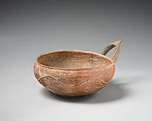 Terracotta bowl by Unknown Artist