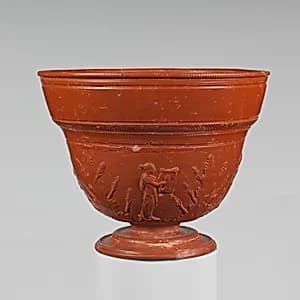 Terracotta bowl by Unknown Artist